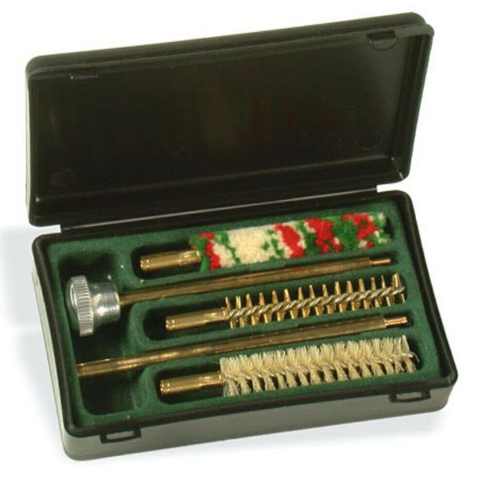 Stil Crin Pistol Cleaning Kit 2pc Rod + Brushes Boxed 9mm/.38/.357