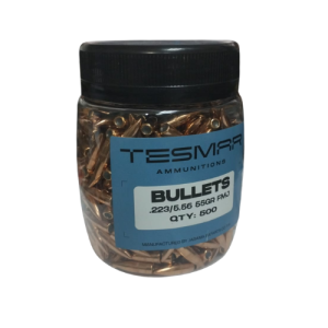 Tesmar .223/5.56 55 Gr Bullets (500)